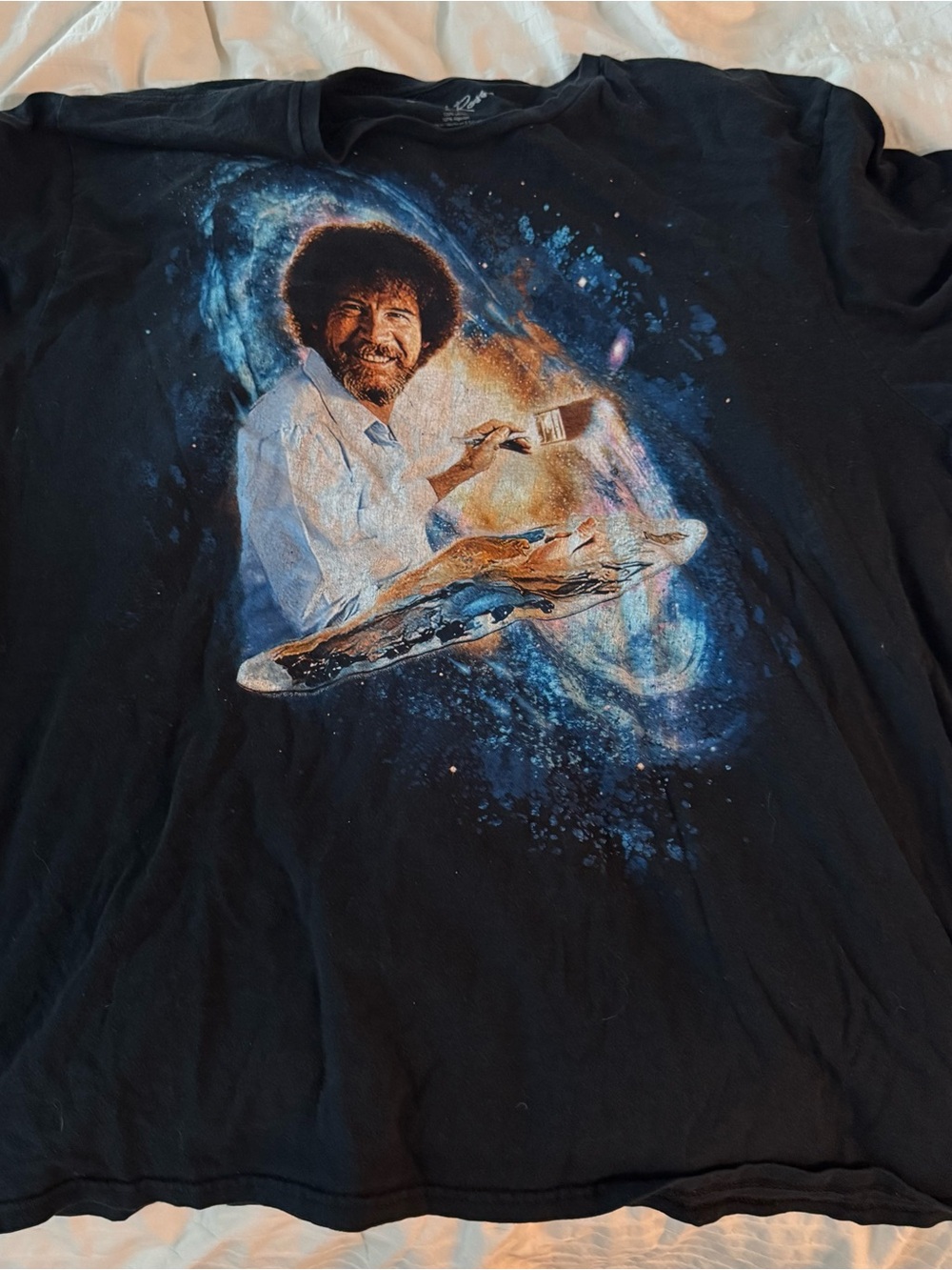 Bob Ross graphic tee